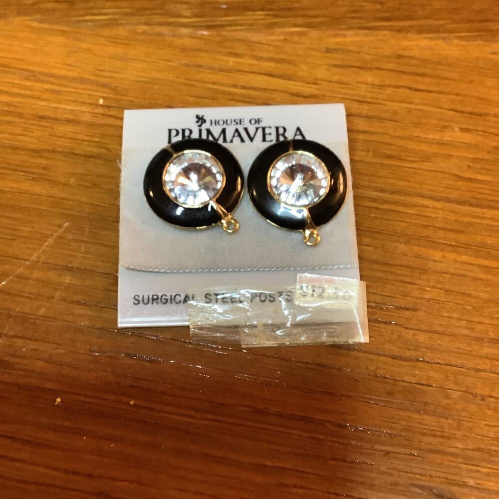 House of Primavera Earrings 80’s Glam